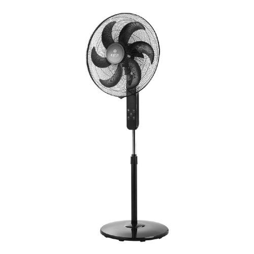 HIGH FLOOR FAN  BOW (06-21153) BLACK 45cm 75W ME R/C